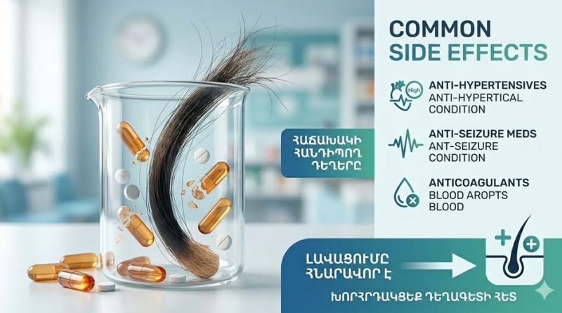 Դեղեր, որոնք «գողանում են» մեր մազերը. ի՞նչ պետք է գիտենա յուրաքանչյուրը